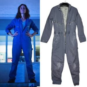 Film Worn by Diane Farr in 12 Feet Deep (2017) Dickies Jumpsuit & Shirt Set S/M